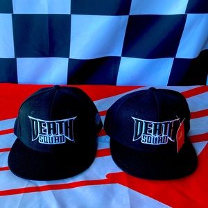 Deathsquad flat bill snap back 1/2 (new w/tag)